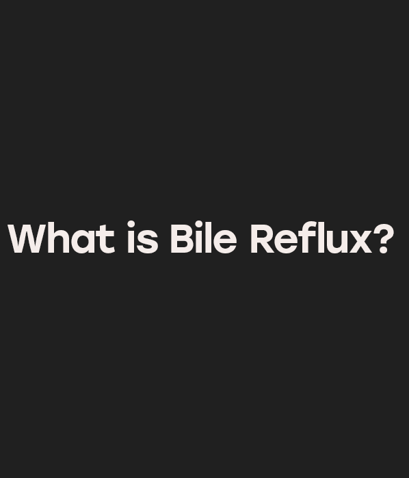 What is Bile Reflux?